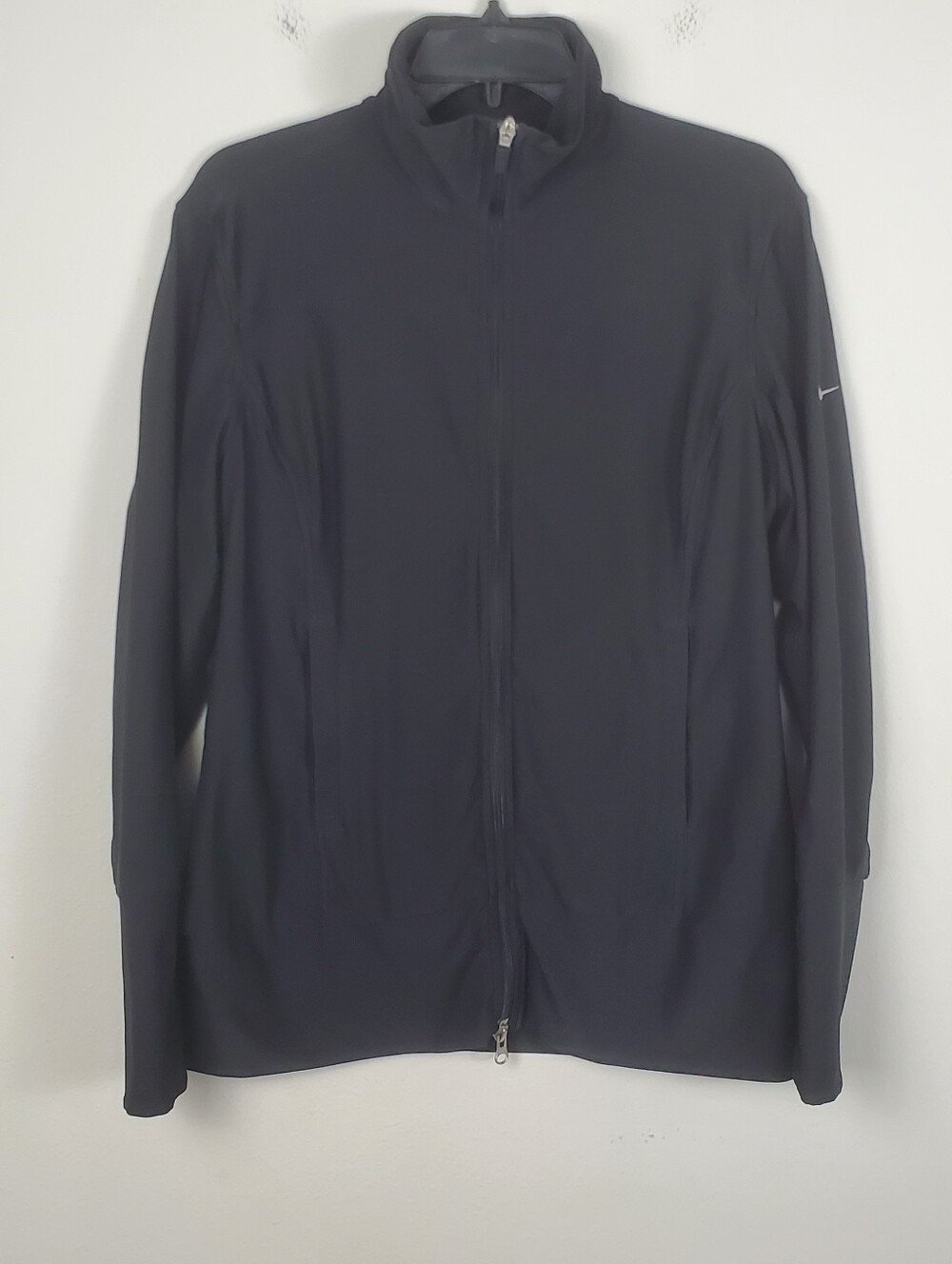 Nike Women's Black Performance Full-Zip Jacket Size Large